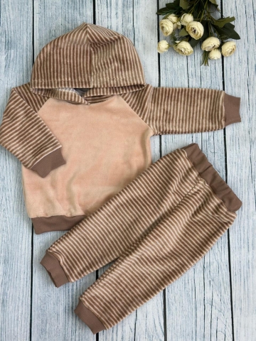 Купить оптом 117. Костюм ясельный, 80% хлопок, 20% ПЭ 80-86-92 в Кисловодске