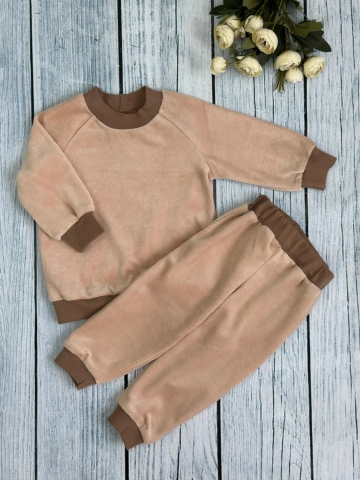 Купить оптом 343. Костюм ясельный, 80% хлопок, 20% ПЭ 80-86-92 в Кисловодске